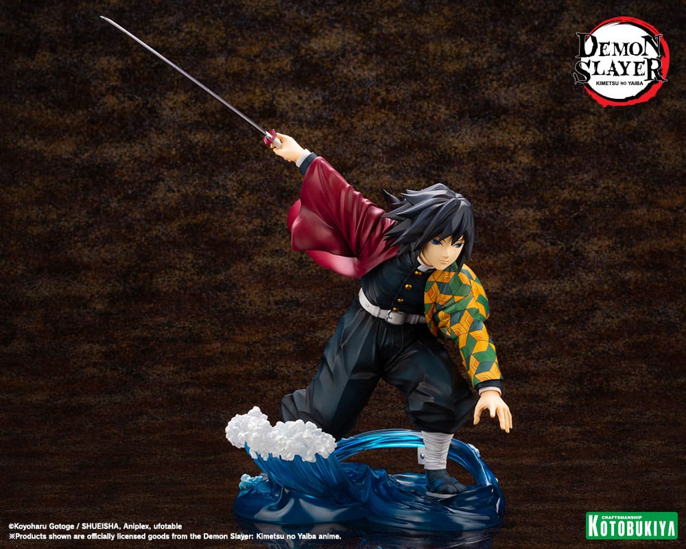 Statua ARTFXJ Demon Slayer: Kimetsu no Yaiba Giyu Tomioka 1/8 21 cm Kotobukiya