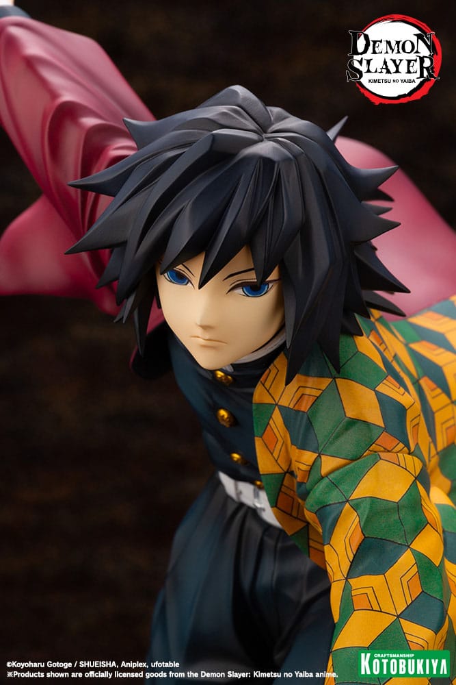 Statua ARTFXJ Demon Slayer: Kimetsu no Yaiba Giyu Tomioka 1/8 21 cm Kotobukiya