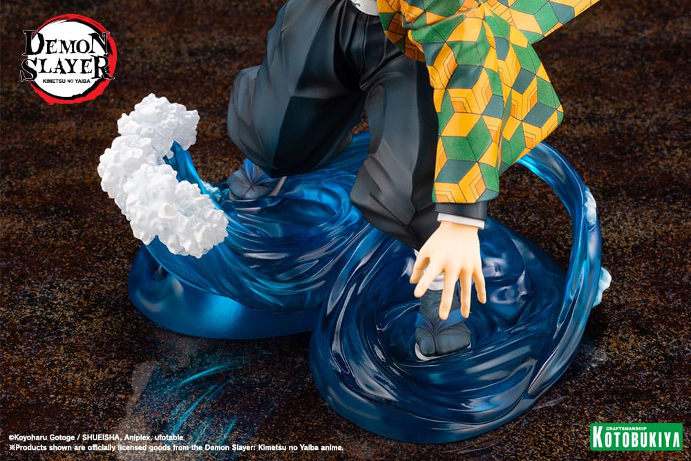 Statua ARTFXJ Demon Slayer: Kimetsu no Yaiba Giyu Tomioka 1/8 21 cm Kotobukiya