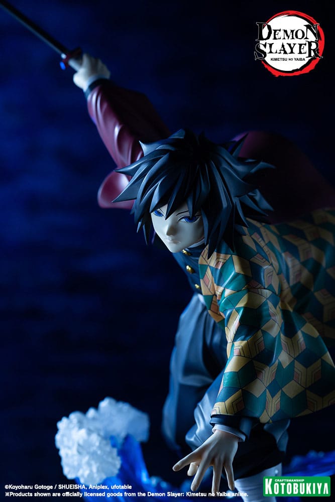 Statua ARTFXJ Demon Slayer: Kimetsu no Yaiba Giyu Tomioka 1/8 21 cm Kotobukiya