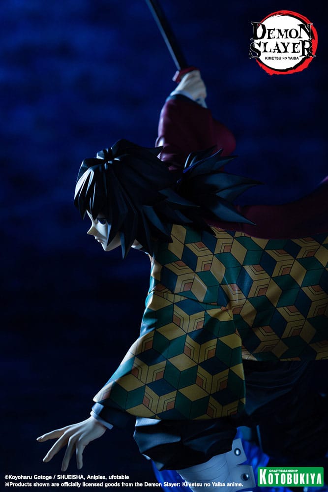 Statua ARTFXJ Demon Slayer: Kimetsu no Yaiba Giyu Tomioka 1/8 21 cm Kotobukiya
