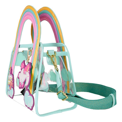 Minions by Loungefly Tote Bag in tela con unicorno peluche