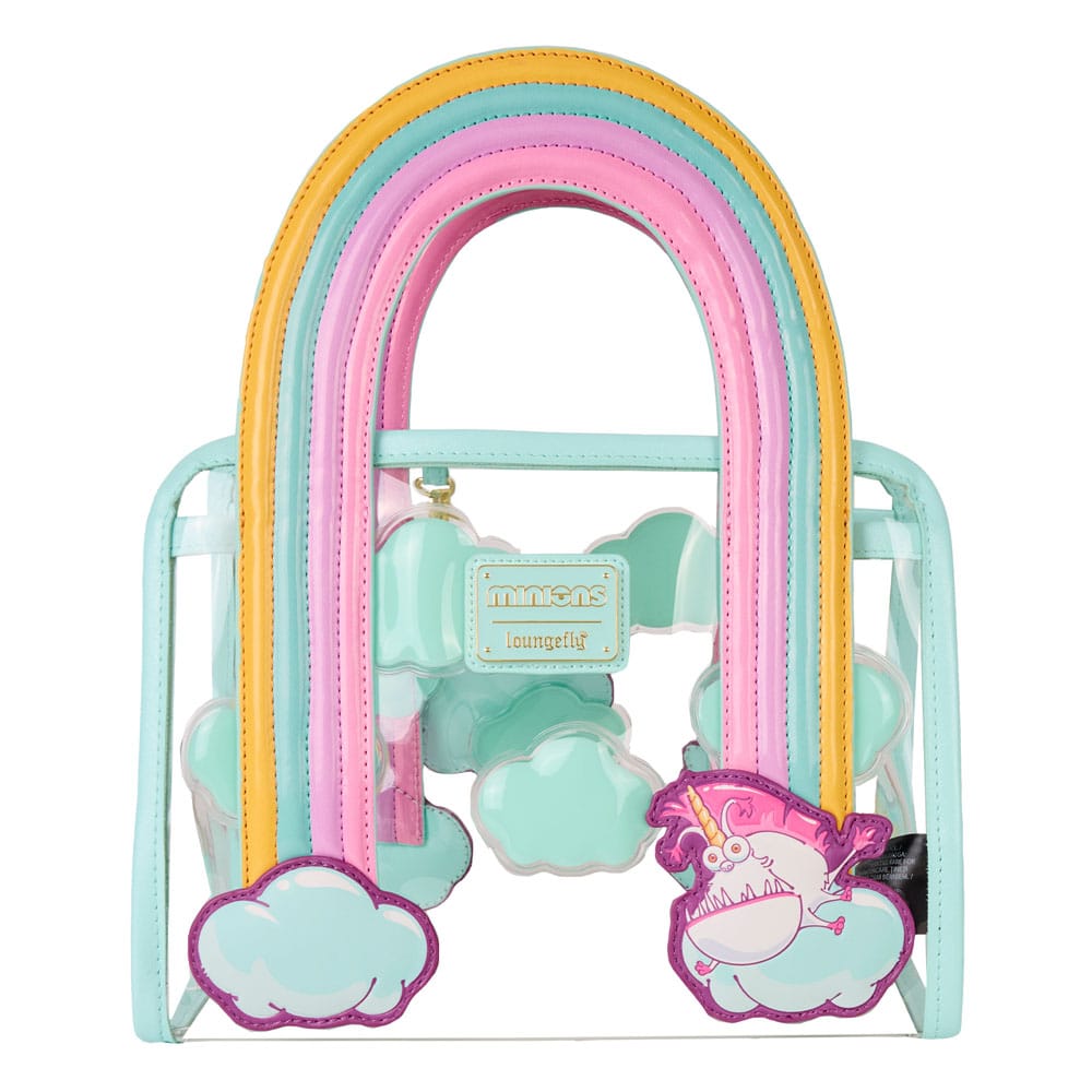 Minions by Loungefly Tote Bag in tela con unicorno peluche