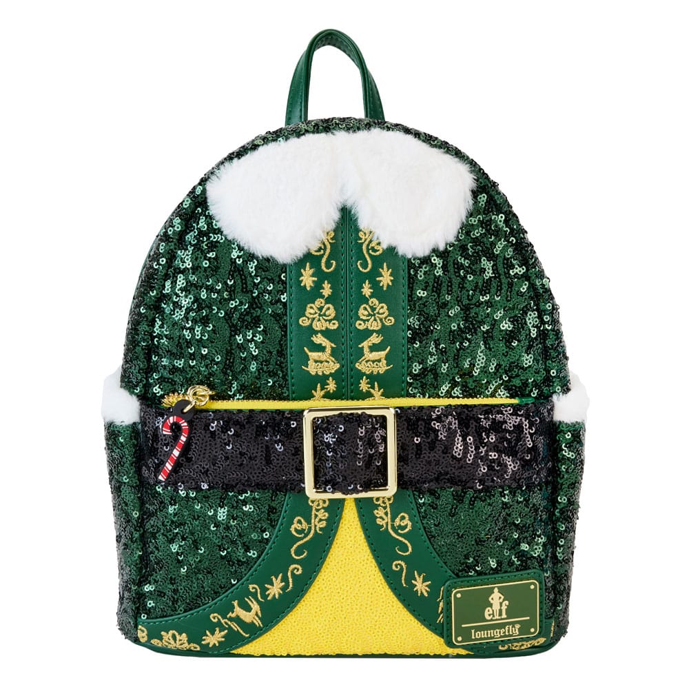 Zaino Mini Buddy di Elf by Loungefly con dettagli cosplay