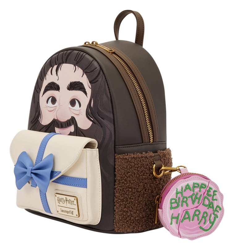 Harry Potter Mini Zaino Loungefly con Portamonete Torta di Compleanno di Hagrid