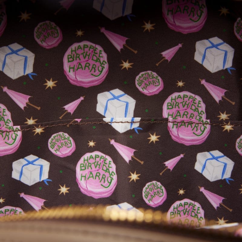 Harry Potter Mini Zaino Loungefly con Portamonete Torta di Compleanno di Hagrid