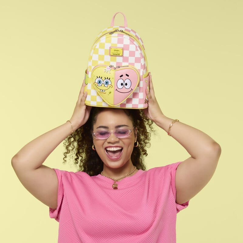 Loungefly Nickelodeon Borsa a Tracolla SpongeBob e Patrick Star