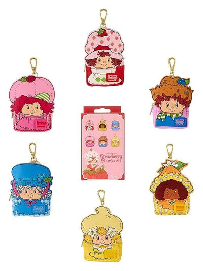 Loungefly Strawberry Shortcake Portachiavi Mini Zaino Blind Box Assortimento (12)