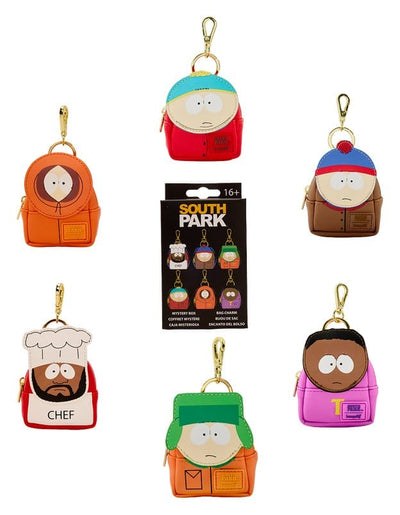 South Park by Loungefly Portachiavi Mistery Box Display (15 pezzi)