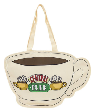 Warner Bros by Loungefly Borsa Tote Friends - Stampata con Dettagli Applicati