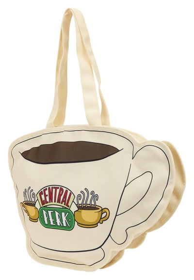 Warner Bros by Loungefly Borsa Tote Friends - Stampata con Dettagli Applicati