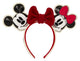 Cerchietto per capelli Mickey & Minnie con fiocco in maglia Loungefly Disney