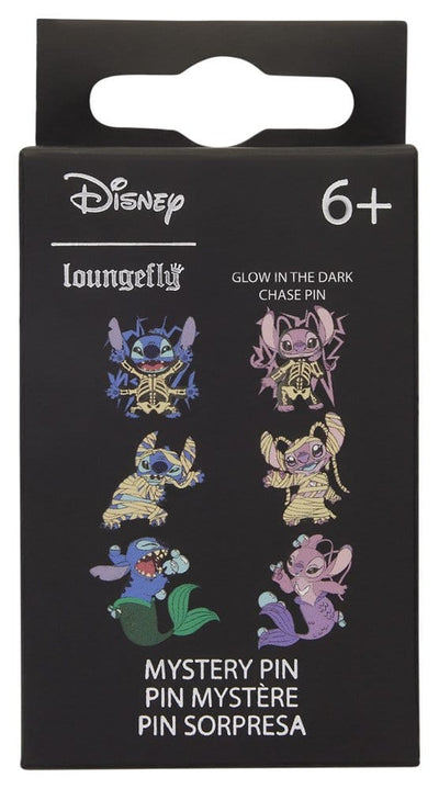 Loungefly Lilo & Stitch Spille Smaltate Stitch & Angel Costumi di Halloween Blind Box (12)