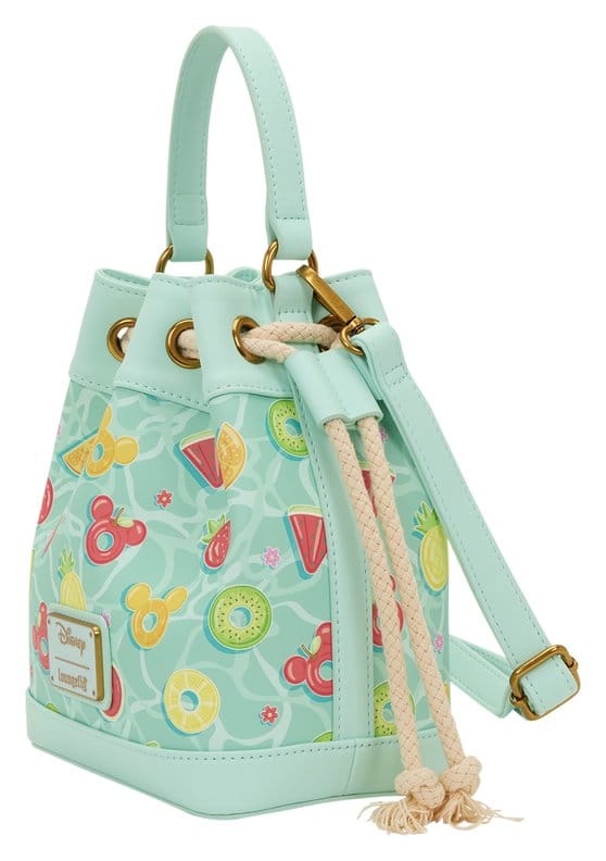 Loungefly Mickey Mouse Beach Fun Borsa a Tracolla a Secchiello Disney