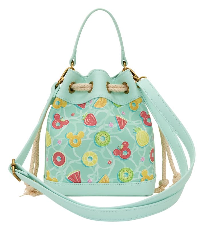 Loungefly Mickey Mouse Beach Fun Borsa a Tracolla a Secchiello Disney