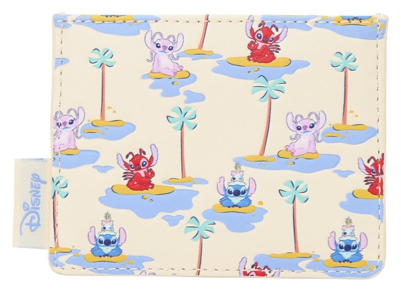 Lilo & Stitch Card Wallet Stitch, Angel e Leroy Loungefly