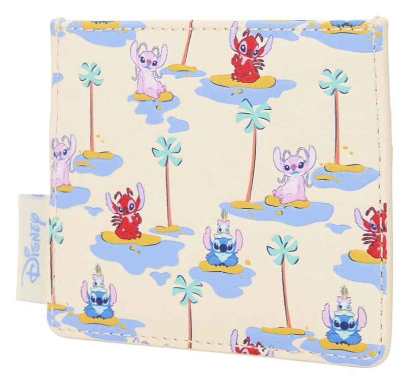 Lilo & Stitch Card Wallet Stitch, Angel e Leroy Loungefly