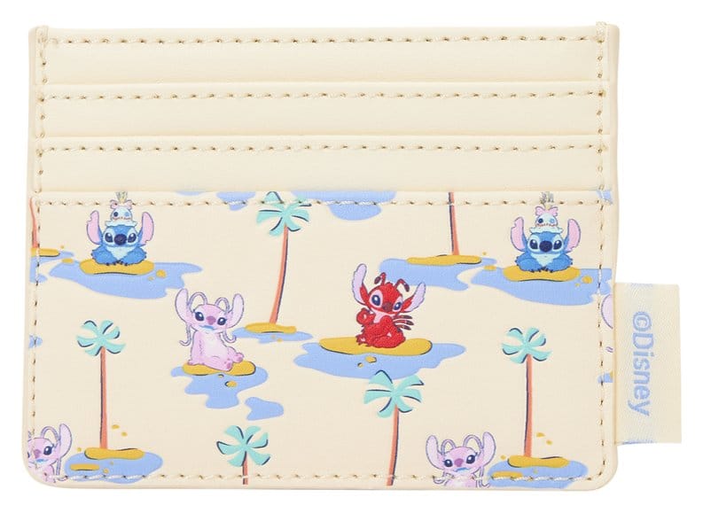 Lilo & Stitch Card Wallet Stitch, Angel e Leroy Loungefly
