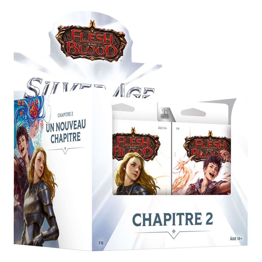 Flesh and Blood TCG Silver Age Decks Chapitre 2 Display da 10 mazzi in francese