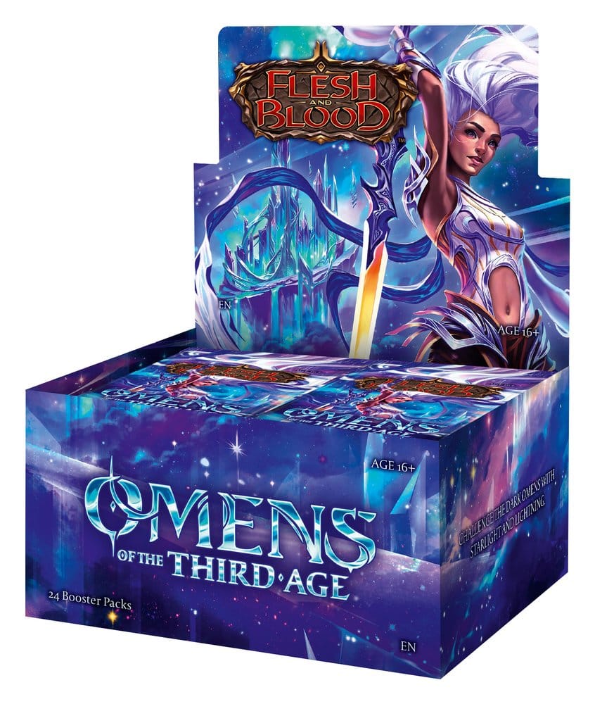 Flesh and Blood TCG Omens of the Third Age Booster Display (24 buste) - Inglese