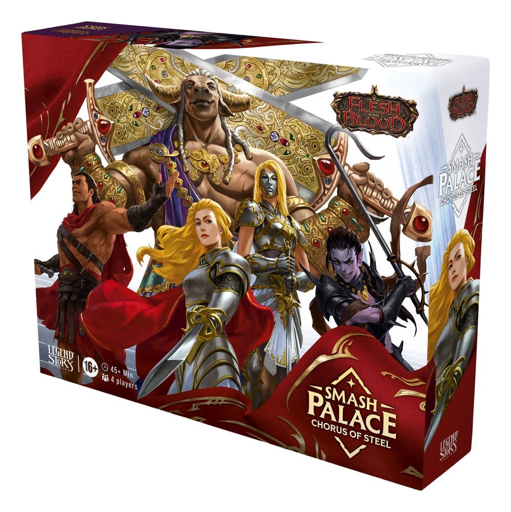 Flesh and Blood TCG Smash Palace: Chorus of Steel Box Set, versione inglese, Legend Story Studios