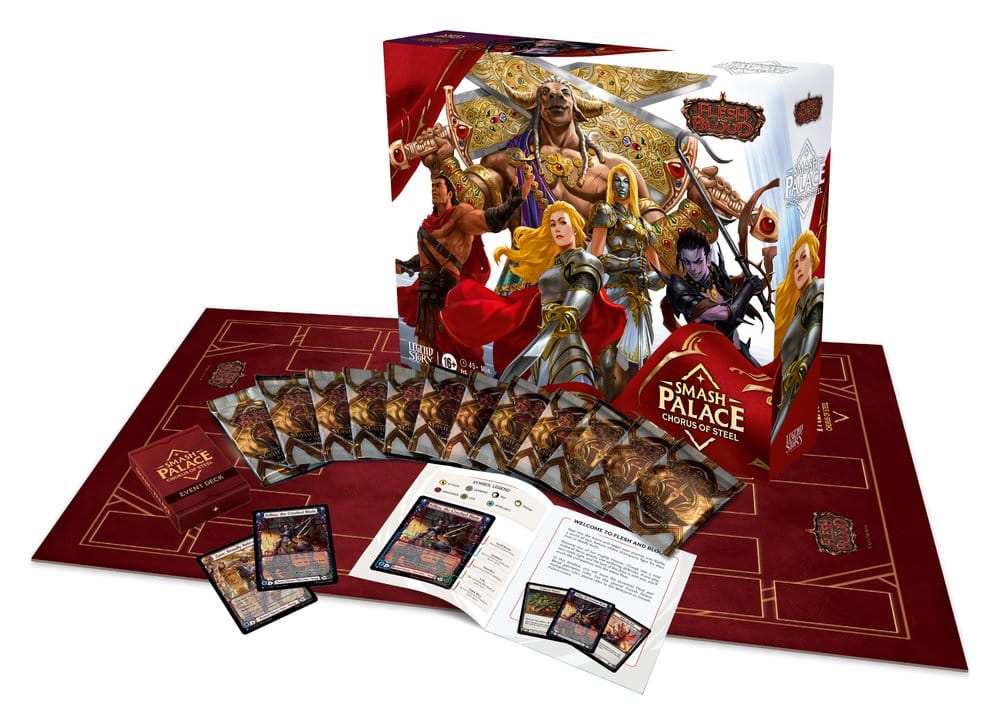 Flesh and Blood TCG Smash Palace: Chorus of Steel Box Set, versione inglese, Legend Story Studios