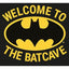 Cartello metallico Batman Benvenuti nella Batcaverna 60x30 cm - Pyramid International