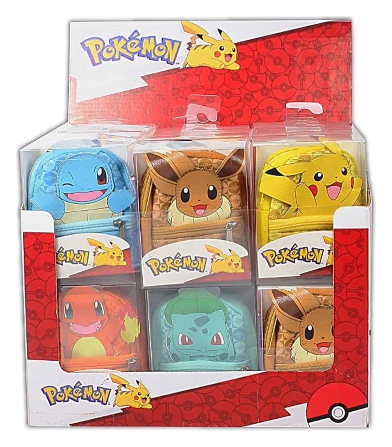 Pokémon Mini Zaino 12 cm Display 24 Pezzi