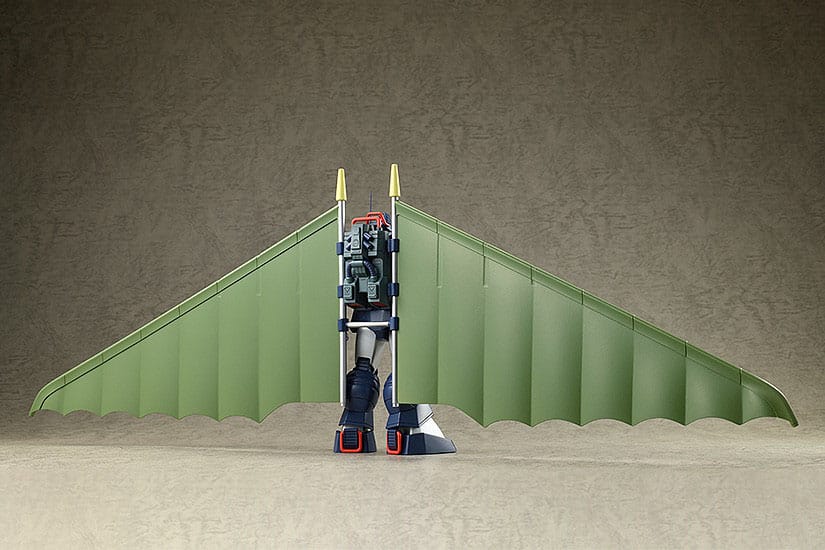 Fang of the Sun Dougram Combat Armors MAX 29 Modellino in Plastica 1/72 Dougram con Attrezzatura per Deltaplano 14 cm