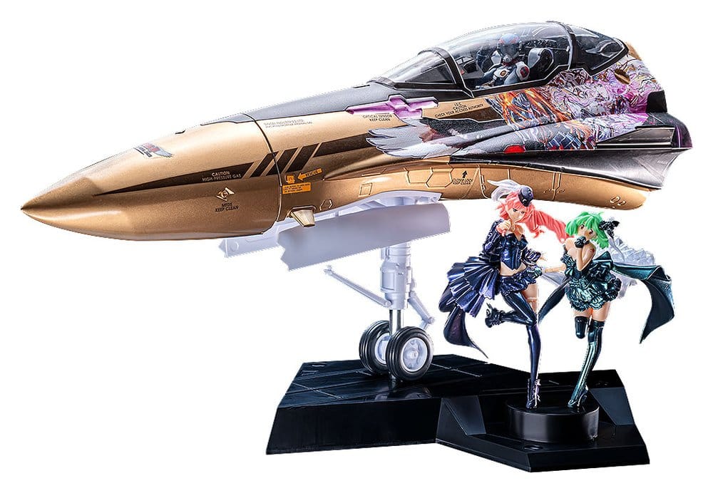 Macross Frontier PLAMAX MF-98 Minimum Factory Fighter Nose Collection YF-29 Galaxy Set 34 cm - Modello di plastica da assemblare, Max Factory