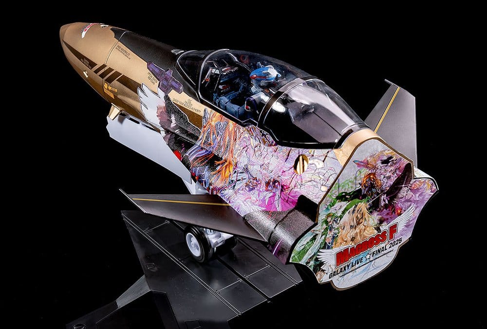 Macross Frontier PLAMAX MF-98 Minimum Factory Fighter Nose Collection YF-29 Galaxy Set 34 cm - Modello di plastica da assemblare, Max Factory