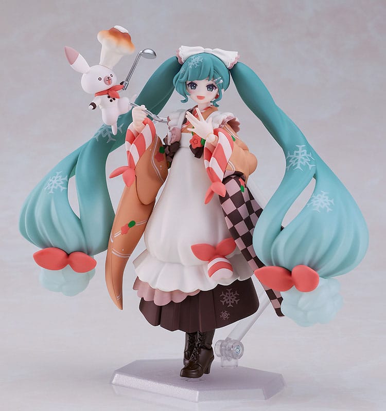 Character Vocal Series 01: Hatsune Miku Figma Action Figure Snow Miku: Winter Delicacy Ver. 14 cm - Max Factory