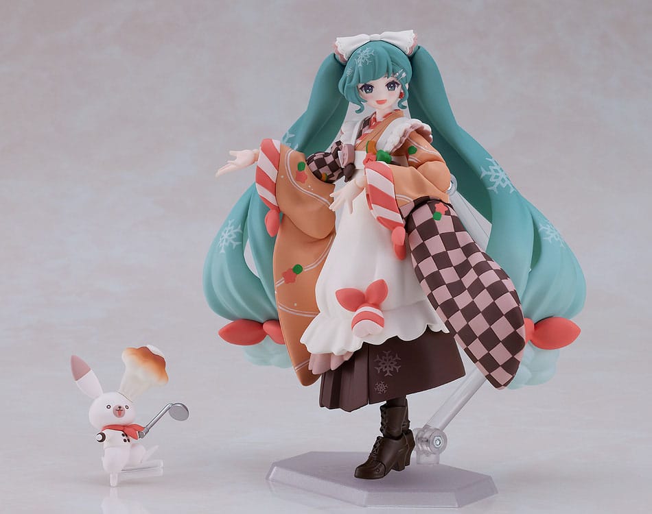 Character Vocal Series 01: Hatsune Miku Figma Action Figure Snow Miku: Winter Delicacy Ver. 14 cm - Max Factory