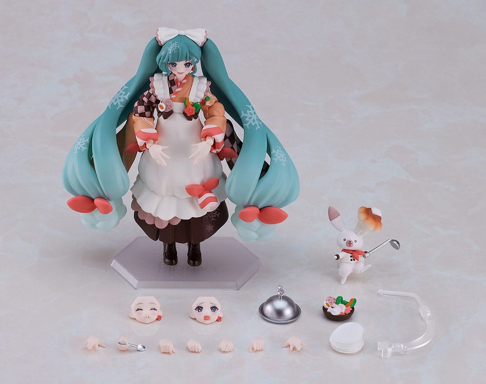 Character Vocal Series 01: Hatsune Miku Figma Action Figure Snow Miku: Winter Delicacy Ver. 14 cm - Max Factory