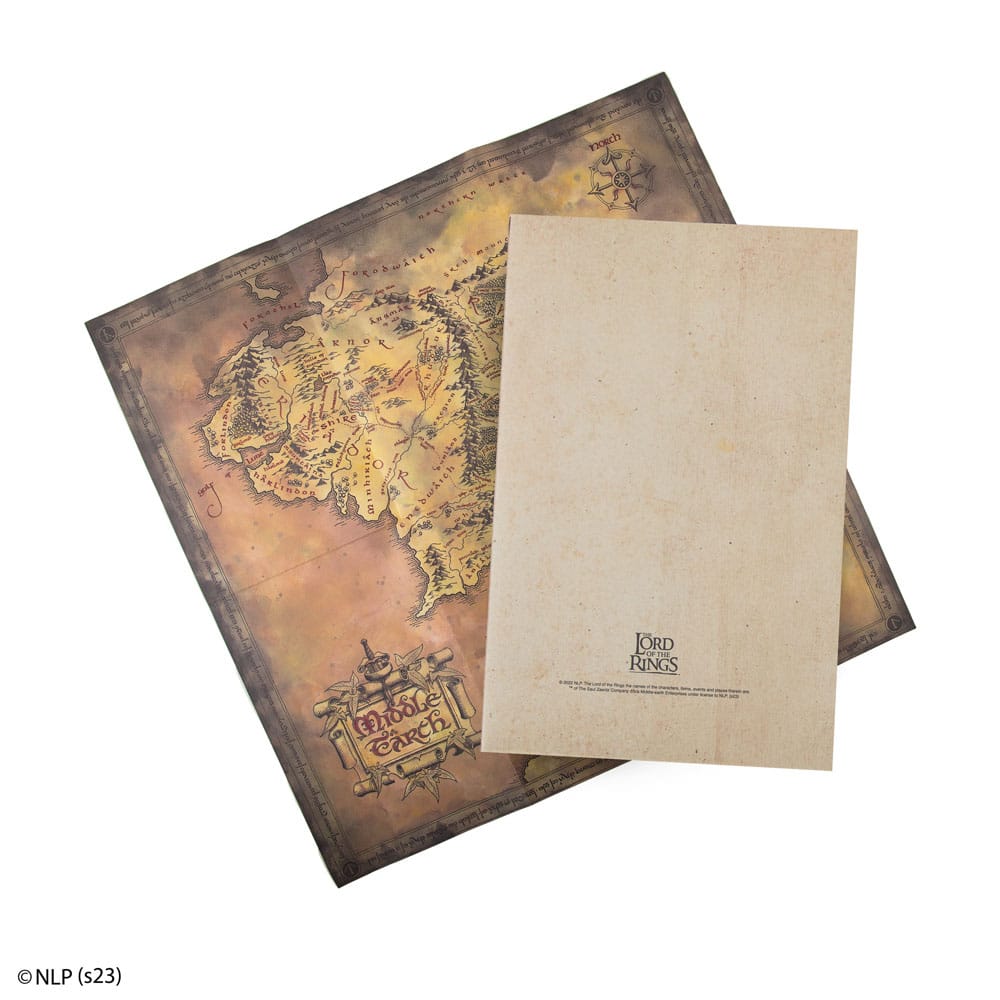 Quaderno Il Signore degli Anelli Mappa della Terra di Mezzo - Cinereplicas