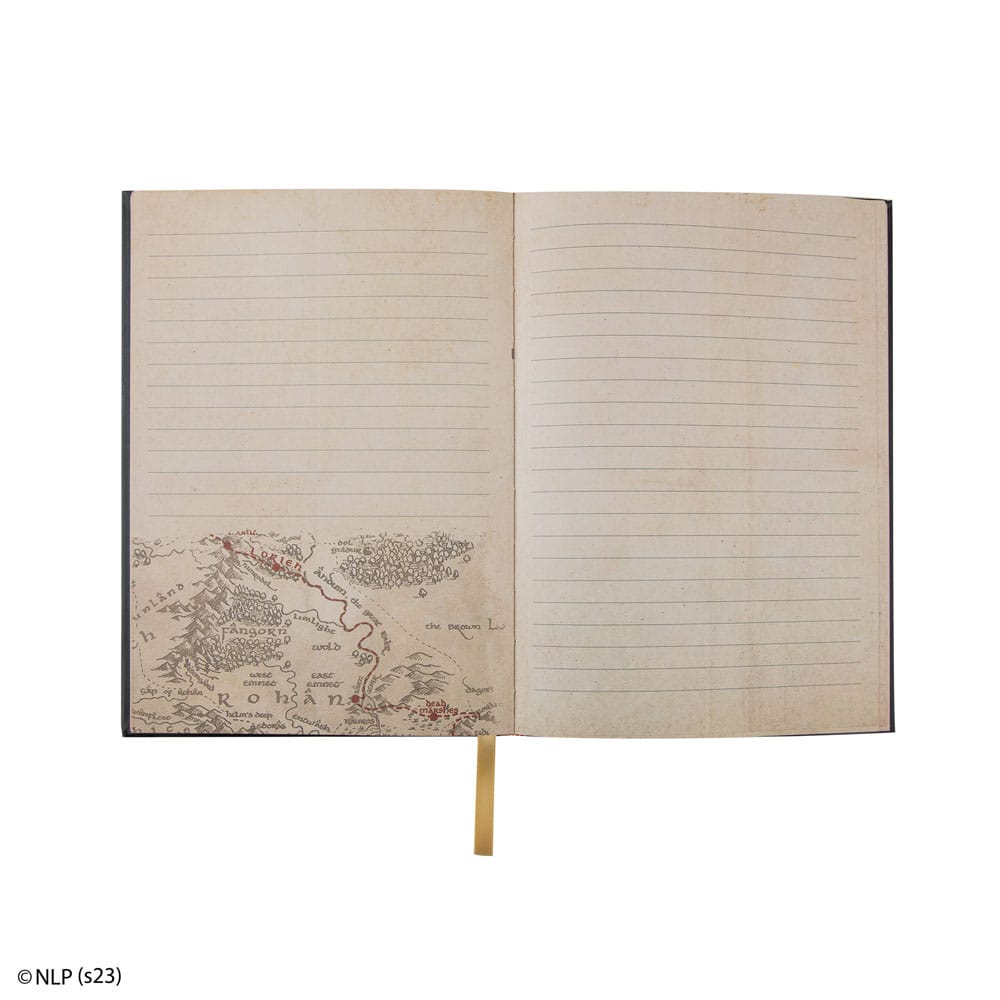 Quaderno Il Signore degli Anelli Mappa della Terra di Mezzo - Cinereplicas