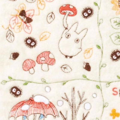 Asciugamano Mini My Neighbor Totoro Wreath of Nuts 25 x 25 cm Marushin