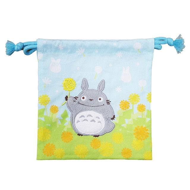 My Neighbor Totoro Busta Portabiancheria con Fiori Marushin 20 x 19 cm