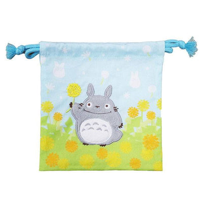 My Neighbor Totoro Busta Portabiancheria con Fiori Marushin 20 x 19 cm
