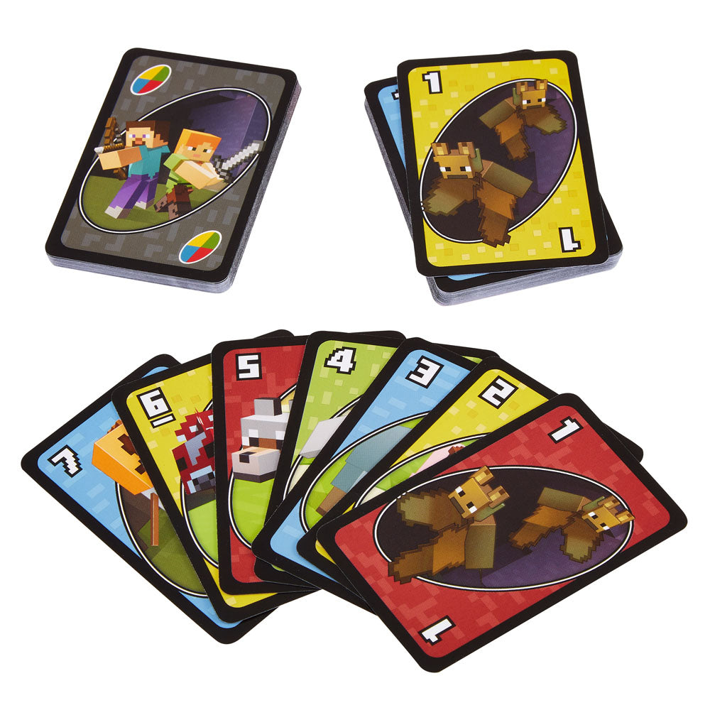 Minecraft UNO Carte da Gioco - Mattel