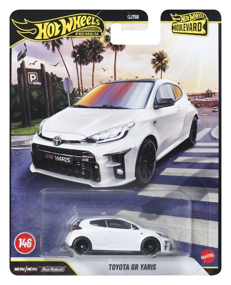 Hot Wheels Premium Modellini in Metallo 1/64 Boulevard 978G - Confezione da 10