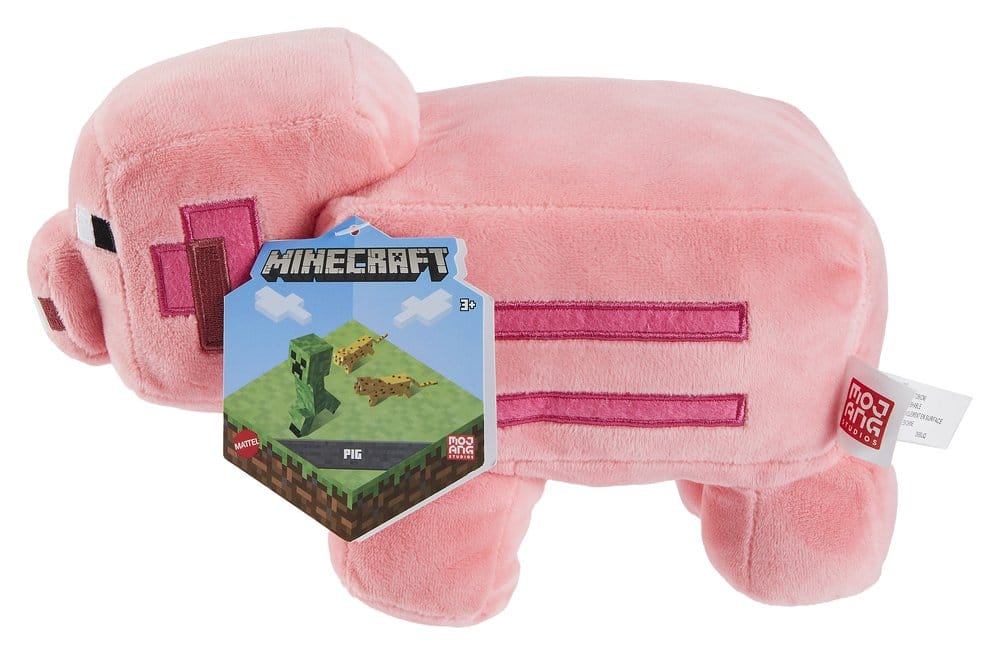 Minecraft Peluche Pig 20 cm - Mattel