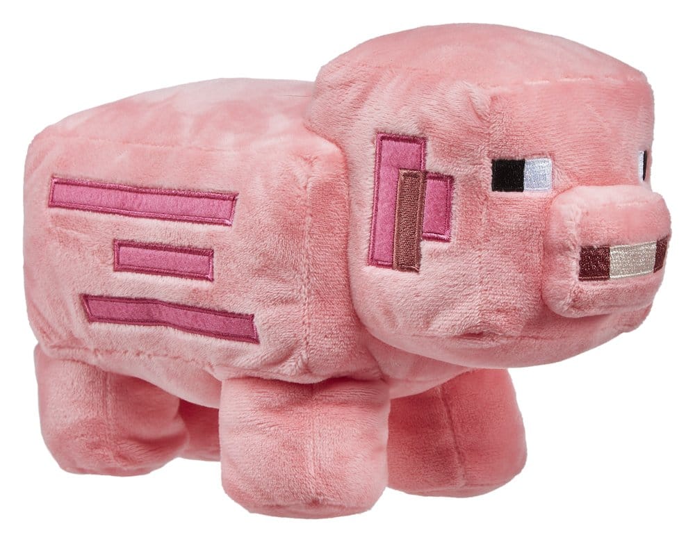 Minecraft Peluche Pig 20 cm - Mattel