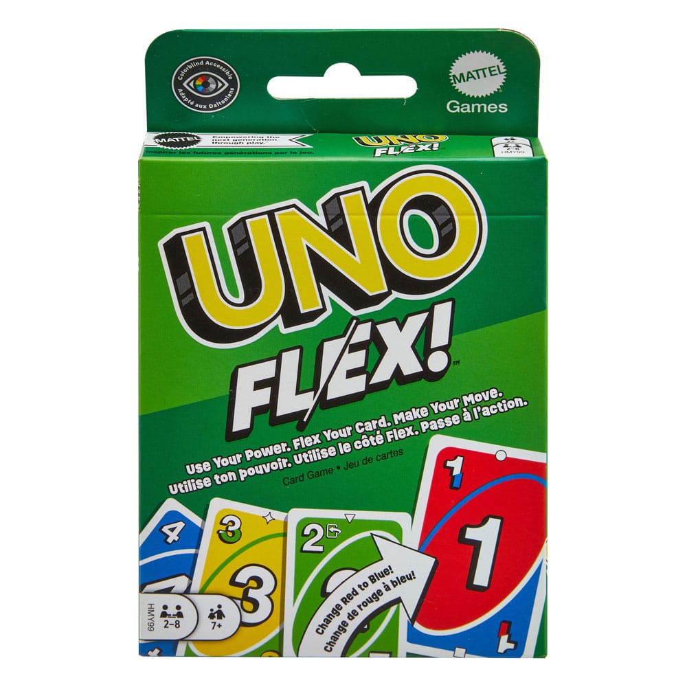 UNO Flex! Gioco di Carte Flessibile Mattel