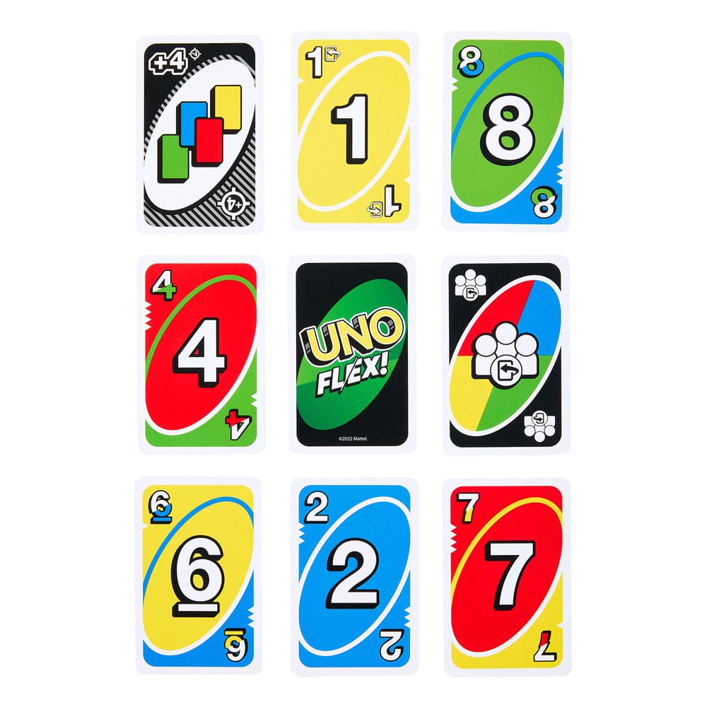 UNO Flex! Gioco di Carte Flessibile Mattel