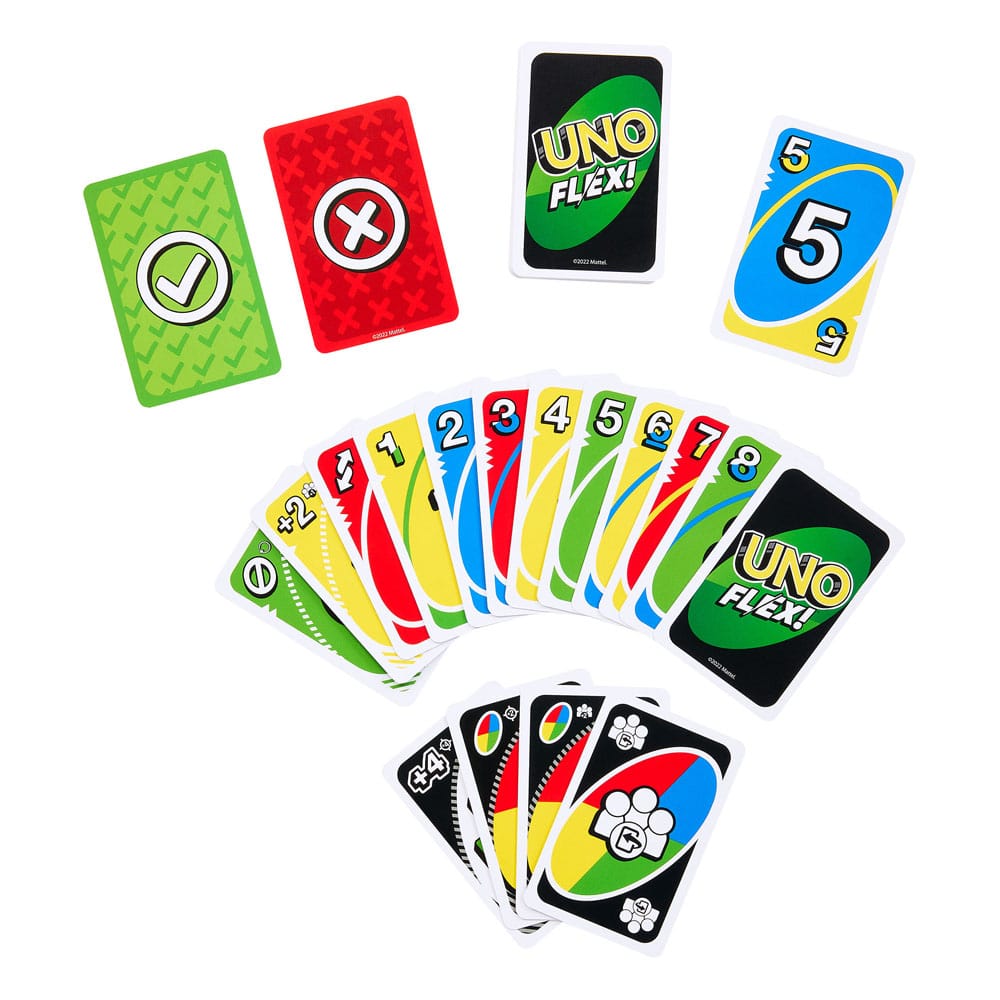 UNO Flex! Gioco di Carte Flessibile Mattel