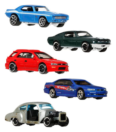Fast & Furious Hot Wheels Silver Series Veicoli in Pressofusione 1/64 - Assortimento 24 Pezzi