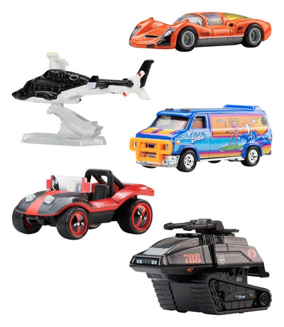Hot Wheels Premium Die-Cast 1:64 Pop Culture - Assortimento da 10 veicoli