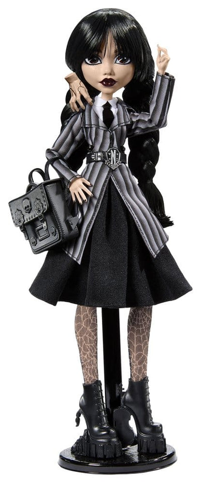 Monster High x Wednesday Bambola Wednesday Addams Collezionabile Mattel