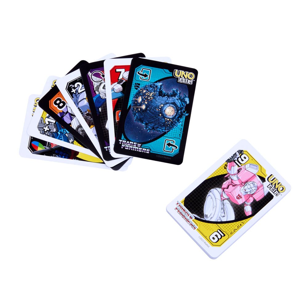 Transformers UNO Flip! Carte da Gioco Mattel